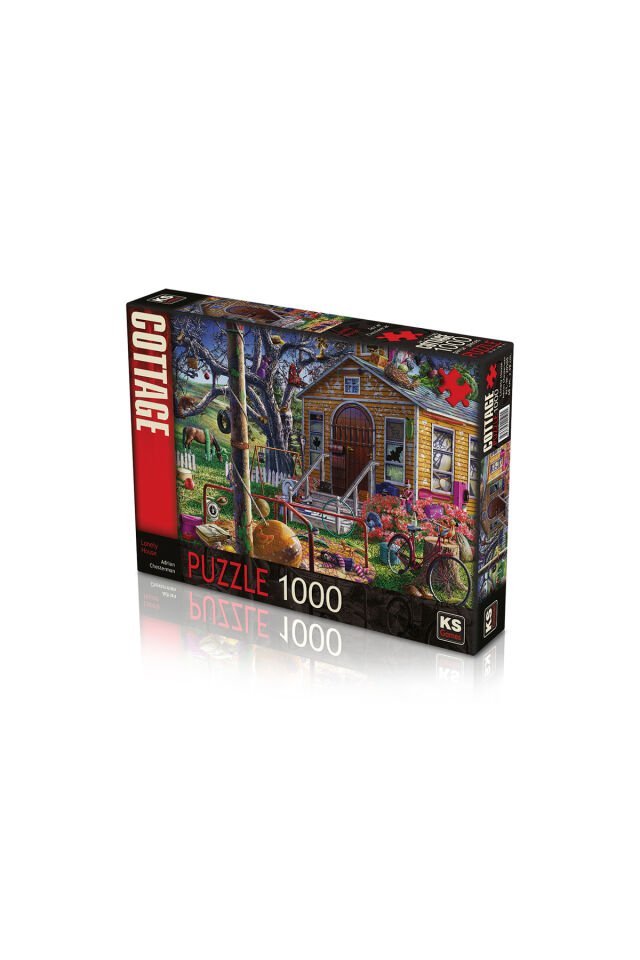 KS Puzzle 1000 Parça Lonely House Yalnız Ev