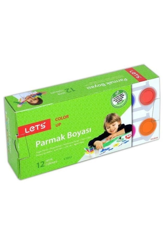 Lets Parmak Boyası 12 Renk