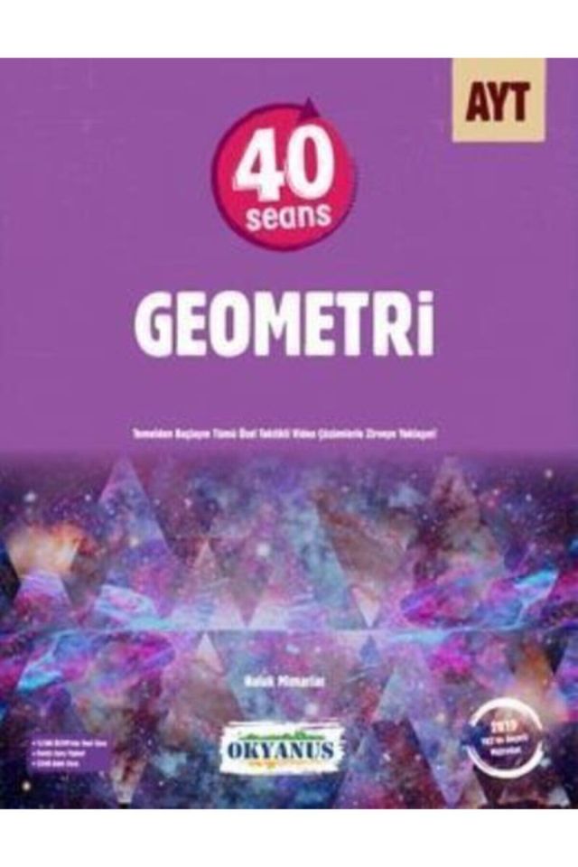 Ayt Geometri 40 Seans Konu Anlatımlı Soru Bankası