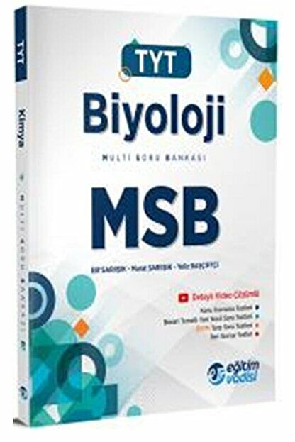 Eğitim Vadisi TYT Biyoloji Multi Soru Bankası / Kolektif / Eğitim Vadisi Yayınları / 9786256911086