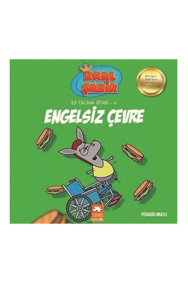 Engelsiz Çevre Kral Şakir İlk Okuma Kitabı 4