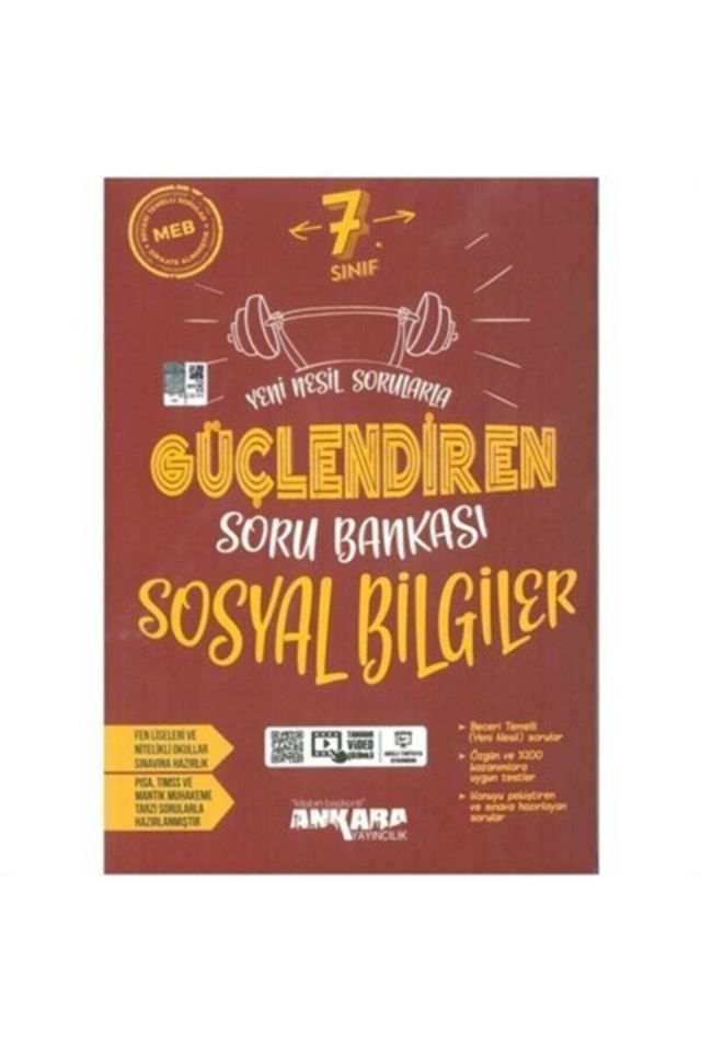 7.sınıf Güçlendiren Sosyal Bilgiler Soru Bankası