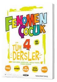 Fenomen Çocuk 4. Sınıf Tüm Dersler Yeni Nesil Soru Bankası