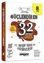 8. Sınıf Güçlendiren 32 Haftalık T.c Inkılap Tarihi Ve Atatürkçülük Kazanım Deneme