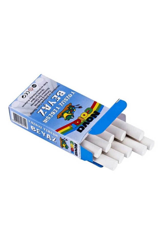 NOVA COLOR TOZSUZ TEBEŞİR 10 LU