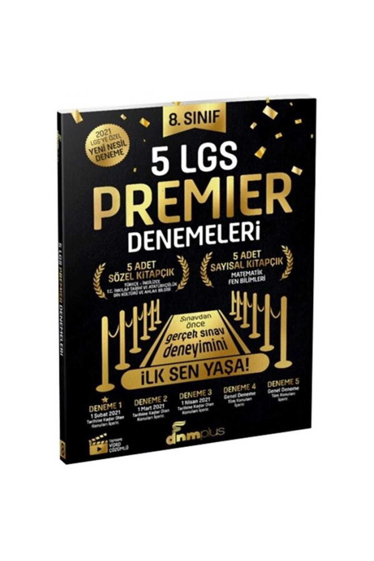 Plus Yayınları 8.Sınıf Lgs Premier 5 Deneme