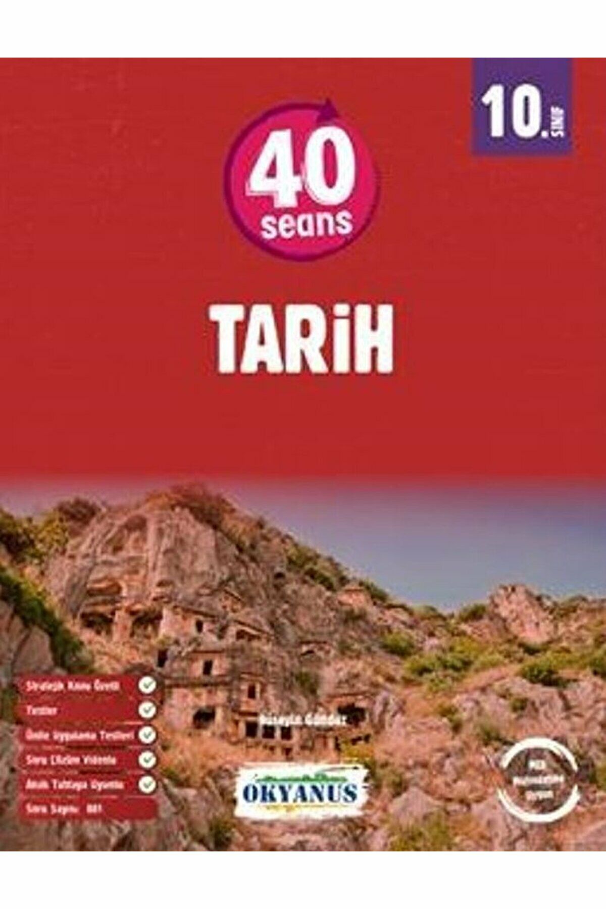 10. Sınıf 40 Seans Tarih / Hüseyin Gündüz / Okyanus Yayınları / 9786257434324
