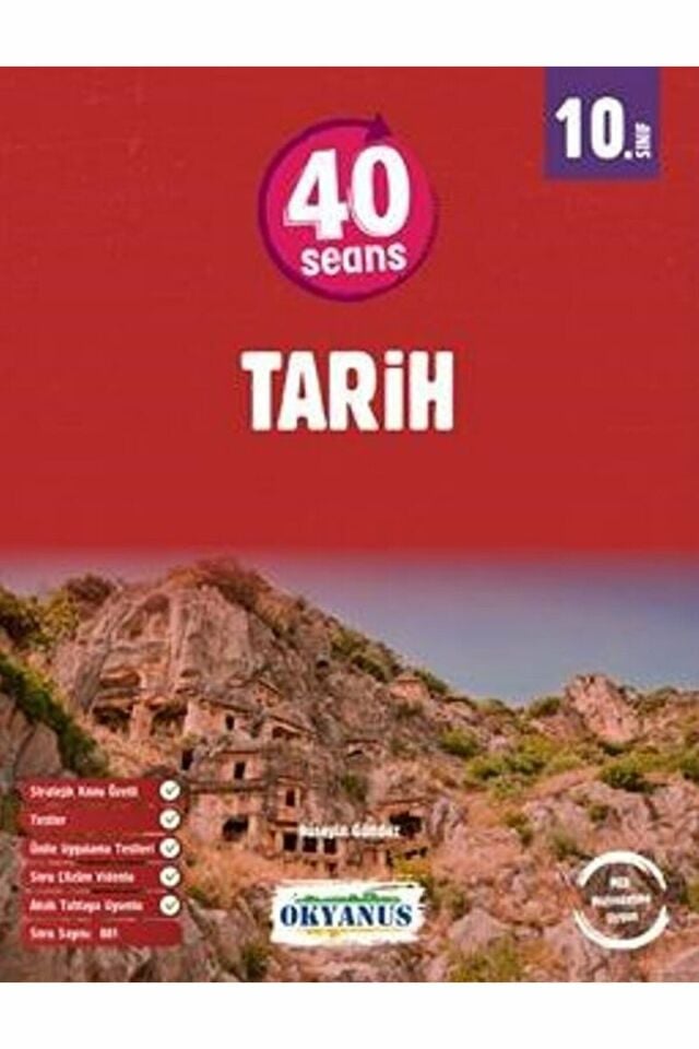 10. Sınıf 40 Seans Tarih / Hüseyin Gündüz / Okyanus Yayınları / 9786257434324