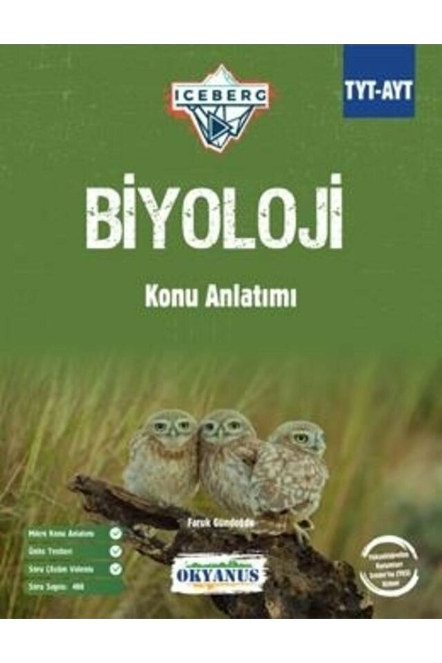 Tyt Ayt Iceberg Biyoloji Soru Bankası | Yeşim Kabadaş Kırsaç | Ok