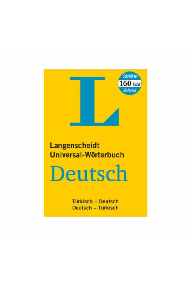 Langenscheidt Universal-worterbuch Türkisch Türkisch-deutsch / Deutsch-türkisch