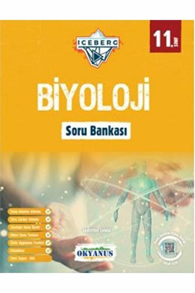 11. Sınıf Iceberg Biyoloji Soru Bankası / Sadrettin Çelebi / Okyanus Yayınları / 9786057832474