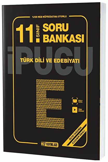 11. Sınıf Türk Dili ve Edebiyatı İpucu Soru Bankası / Kolektif / Hız Yayınları / 9786257750394
