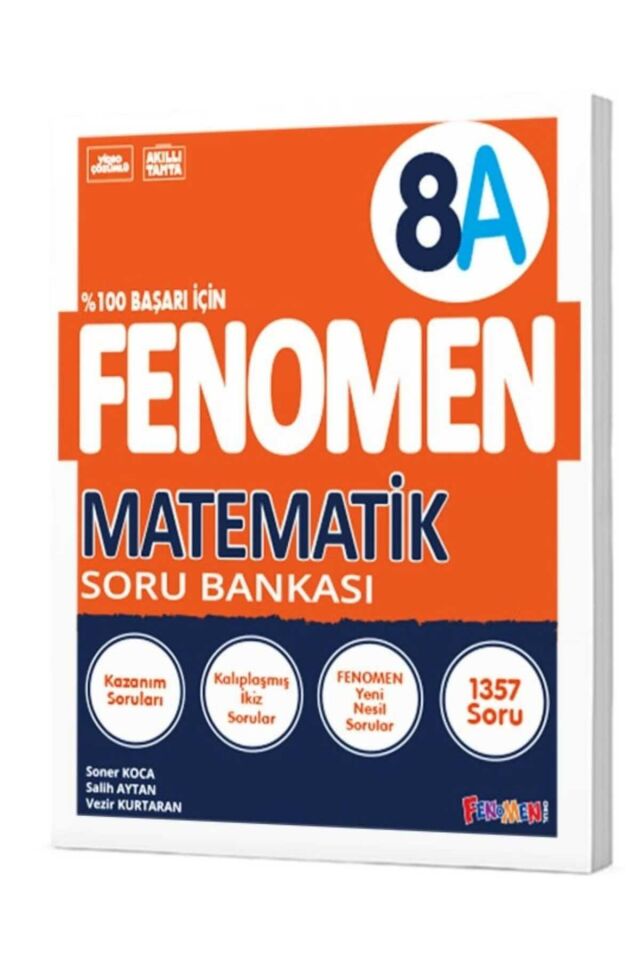 Fenomen Lgs 8.sınıf Matematik A Serisi Soru Bankası 2023