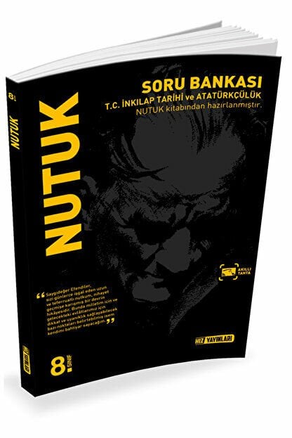 8. Sınıf T.C. İnkılap Tarihi ve Atatürkçülük Nutuk Soru Bankası / Hız Yayınları / 9786052227886