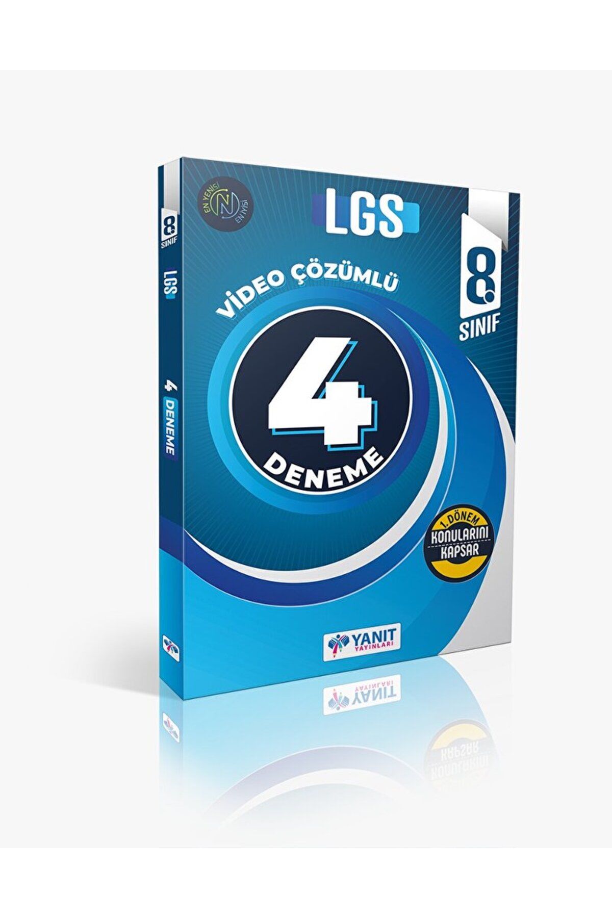 8. Sınıf 4'lü Fasikül Deneme 1. Dönem Konuları / Kolektif / Yanıt Yayınları / 9786258110494