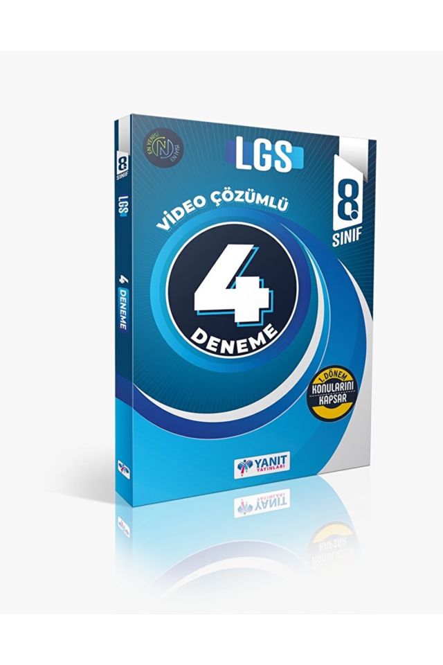 8. Sınıf 4'lü Fasikül Deneme 1. Dönem Konuları / Kolektif / Yanıt Yayınları / 9786258110494