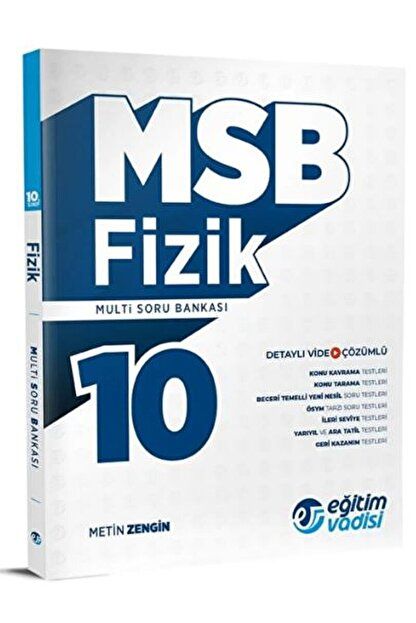 10. Sınıf Fizik Multi Soru Bankası / Kolektif / Eğitim Vadisi Yayınları / 9786256457102